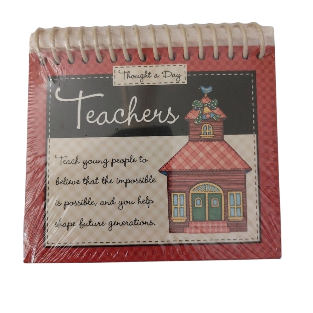 Vintage Teachers Thought of the Day Calendar NEW In Package
